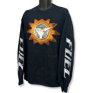 Vintage 2000 Y2K FUEL Long Sleeve Band Tee